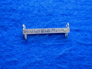BOER WAR DEFENCE OF MAFEKING MEDAL BAR CLASP, MARKED COPY - Picture 1 of 4