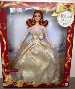 2025 Barbie Signature Special Occasion Redhead HOLIDAY Barbie With Shipper Box - Picture 1 of 4