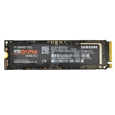 Samsung SSD 970 EVO Plus NVMe M.2 MZ-V7S2T0 2TB - Bild 1 von 2