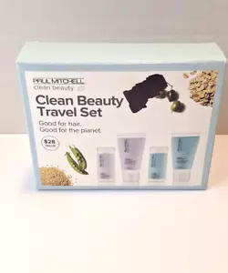 PAUL MITCHELL Clean Beauty Travel Set Hair Care Repair Kit Products New 1.7 oz. - Picture 1 of 10