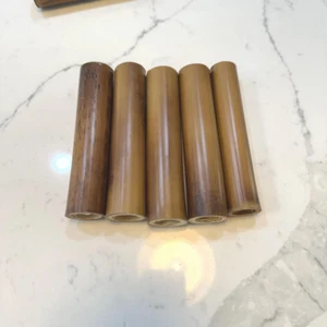 Bamboo Cannoli Forms - Brand New - Set of 5 - Picture 1 of 1
