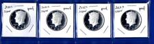 2020 S - 2023 S SILVER Proof Kennedy Half Dollar Set - 4 Coins