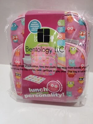 NEW! Bentology Multi Container Kit 5 Leak Resist Lunch Bag & Bento Box Bpa Free  - Image 1 of 4