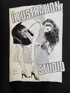 Steve Woron 1990 MAGNUM GIRL Tshirt-NEW You Are Buying Directly from the Artist! - Picture 1 of 2