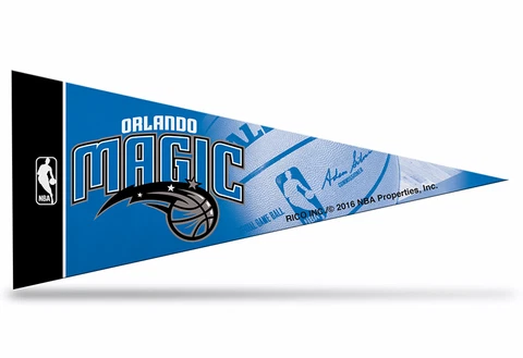 Orlando Magic NBA Mini Pennant 9"x4", New, Felt, Made in USA,banner,flag Cover