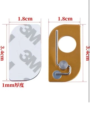 Archery 3pc (Right Hand)Arrow Rest Aluminum Alloy Arrow Rest Recurve Bow Hunting - Image 1 of 4