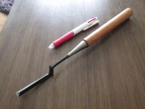 Kote Nomi Japanische Bankmeißel Mentori 9mm / 320mm unbenutzt aus Japan - Bild 1 von 10
