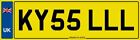 KYLE NUMBER PLATE KYLIE CAR REGISTRATION KY55 LLL KYLE'S ALL FEES PAID KYL REG
