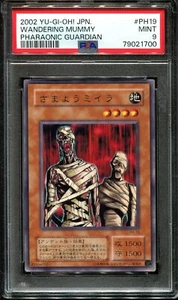 👁👄👁 YUGIOH - PSA 9 - WANDERING MUMMY - PH-19 - PHARAONIC GUARDIAN JAPANESE OC - Picture 1 of 4