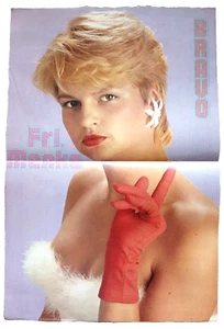 Franziska Menke, "Fräulein Menke " Poster - DIN A3 Bravo Poster 80iger Jahre - Picture 1 of 1