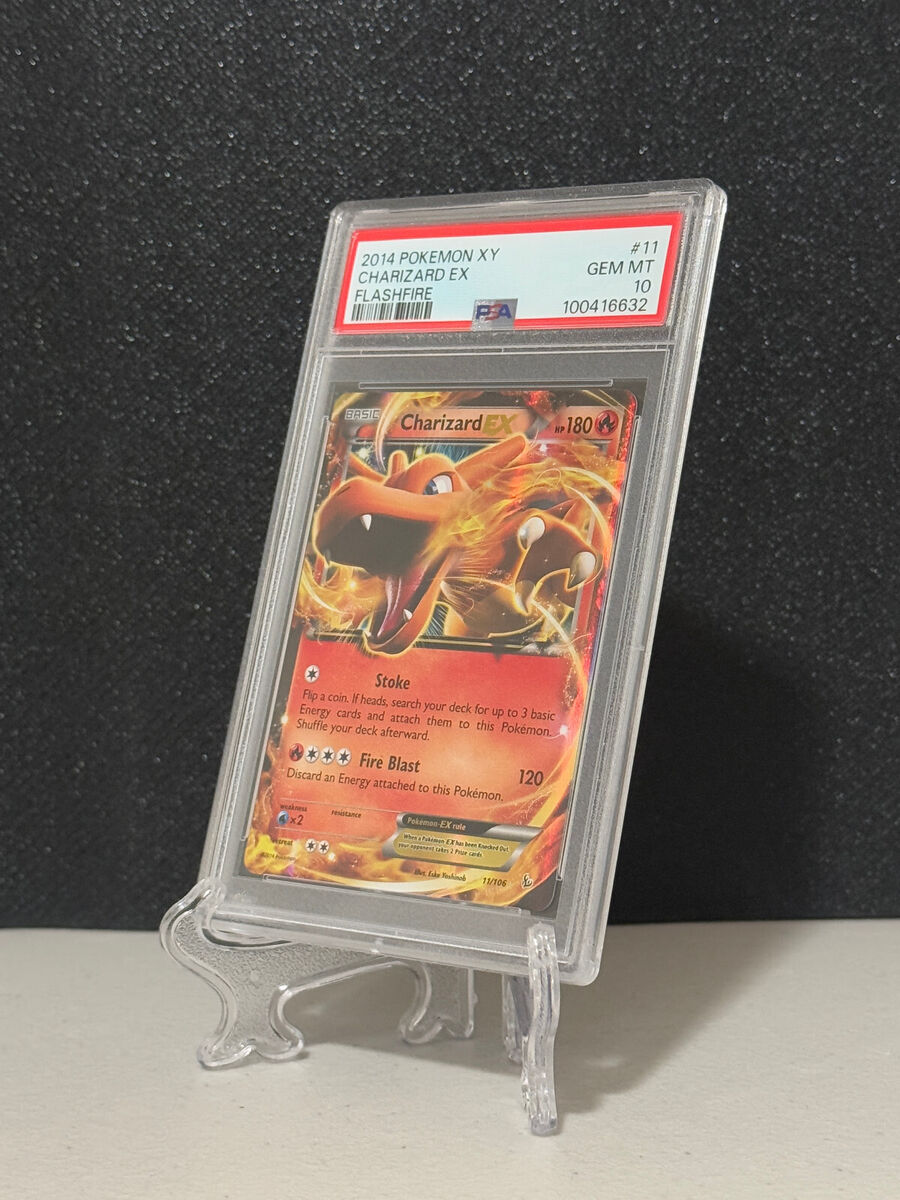 Pokémon TCG Flashfire Grade 10 Individual Collectible Card Pokémon TCG Flashfire Grade 10 Individual Collectible Card