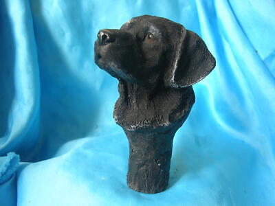 Black Labrador Walking Stick / Cane / Staff Handle UK • 15.66£