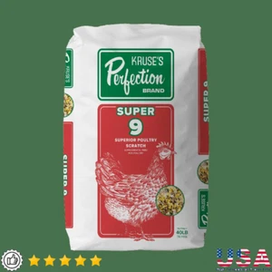 Poultry Scratch Grain Chickens Feed High Protein Backyard Outdoor 40 Lbs Bag New - Picture 1 of 4