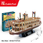 Puzzles 3D CubicFun assembler un modèle livraison Mississippi bateau à vapeur enfants jouets cadeau
