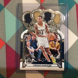 2023-24 Panini Crown Royale die cut card #84 Jordan Hawkins Pelicans RC rookie - Picture 1 of 2