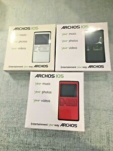 Archos 105 2 Gb Video Mp3 Player Black Red Or Silver You Choose