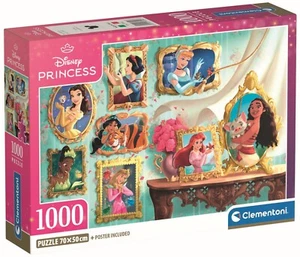 Clementoni Jigsaw Puzzle 1000 Pieces Disney Princess - Picture 1 of 2