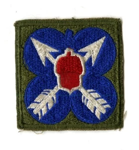 XXI Corps White Back Patch WWII Vintage Europe France Germany - Picture 1 of 2