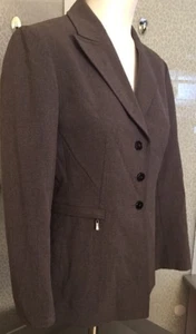 Women’s 2P Tahari Gray Blazer - Picture 1 of 12