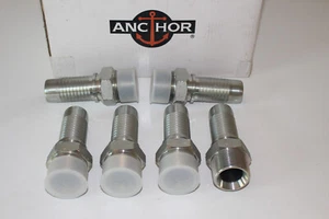 6-Pack Caterpillar / Anchor Fluid Systems NPTF (J476a)  1-1/4" Hydraulic Fitting - Picture 1 of 4