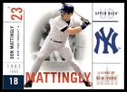 2001 Upper Deck Legends of NY Don Mattingly New York Yankees #103