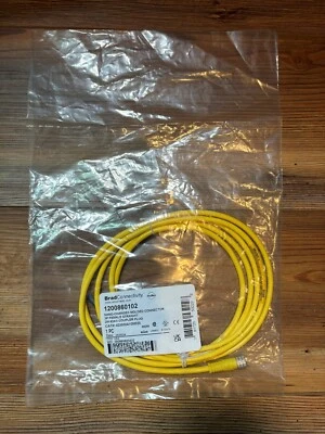 Conector moldado Brad Connectivity nano mudança 3P fêmea reta 2M 12008601022 - Imagem 1 de 4