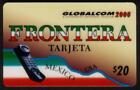 20 $. Frontera Tarjeta - SPÉCIMEN de carte téléphonique Mexico Calling (revers espagnol)