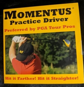 MOMENTUS PRACTICE DRIVER - HIT IT FARTHER! HIT IT STRAIGHTER! dvd NEW - Imagen 1 de 2