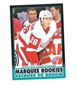 Gustav Lindstrom #84/100 SP Black Border RC 2020-21 O-Pee-Chee Hockey Card #513