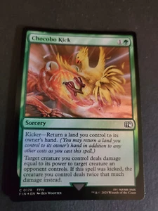 Chocobo Kick (Common Foil) #178 Final Fantasy MTG Near Mint - Picture 1 of 2