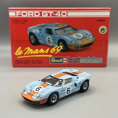 Ford GT40 Le Mans 69 detalle modelo en caja 48603 Revell Jouef Evolution escala 1/43 Foto 1 de 4