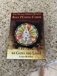 Human Design System Rave I’Ching Cards 64 Gates and Lines By Lynda Bunnel - Imagen 1 de 5