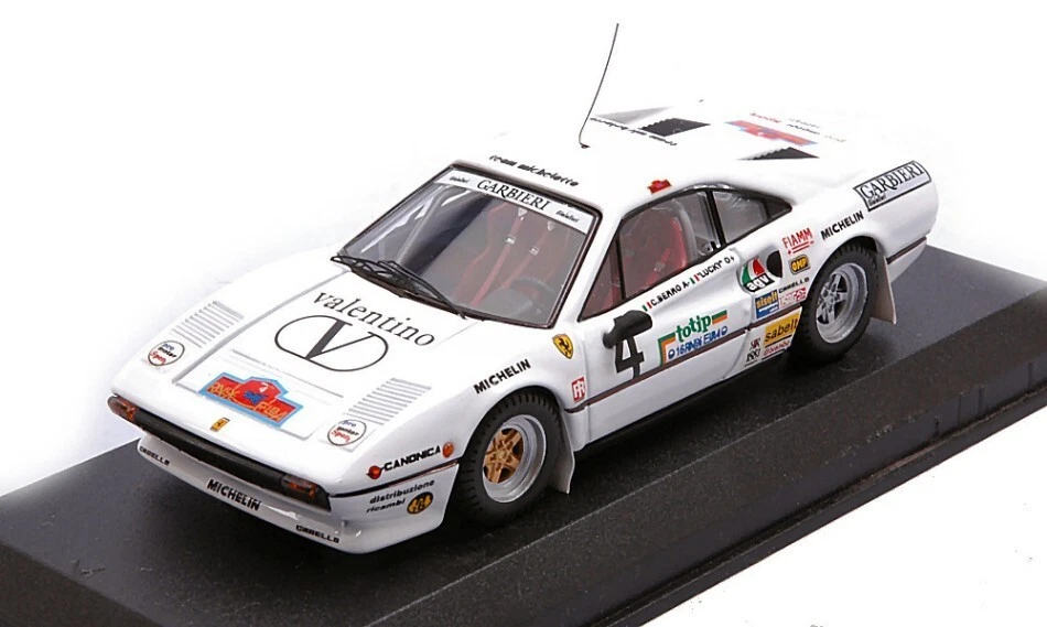 FERRARI 308 GTB N.4 RALLY ELBA 1984 LUCKY-BERRO 1:43 - Immagine 1 di 1