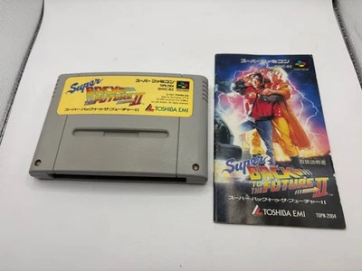 Super Back to the Future II Super Famicom Japan Game Manual Tested Rare - Image 1 of 4