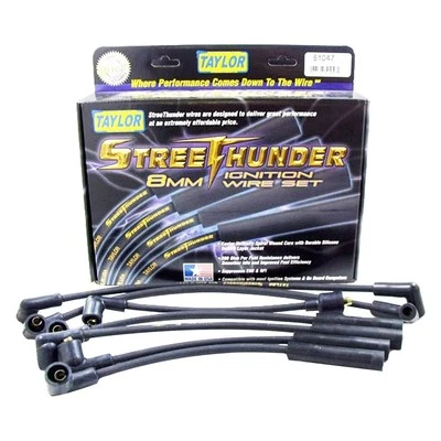 For Jeep CJ7 1976-1978 Taylor Cable 51047 Street Thunder 8mm Ignition Wire Set Foto 1 de 2