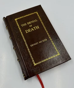 The Denial of Death by Becker, Ernest [Premium Leather Bound] - Picture 1 of 13