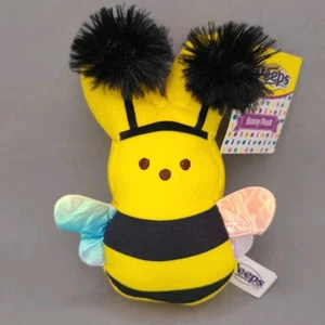 Peeps Bee Bunny Plush 6" Rabbit Wings Antennae Easter 2025 Just Born NWT - Picture 1 of 8