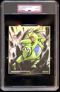 PSA 10 Tyranitar #12 Shikishi Art 2 2019 Japanese Art Board Graded Low Pop - Picture 1 of 2