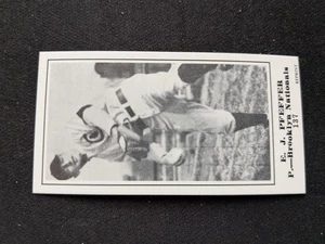 Tarjeta de béisbol 1916 Sporting News # 137 Jeff Pfeffer - Brooklyn Robins (nuevo) - Imagen 1 de 3