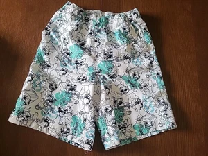Disney Parks Stitch Badehose Aloha Größe Jungen 9/10 Taschen integrierter Unterbau - Bild 1 von 9