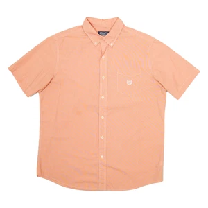 CHAPS Mens Plain Shirt Red L - Picture 1 of 6