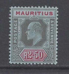 MAURICIO EVII 1910 2r. NEGRO Y ROJO/AZUL COMO NUEVO BISAGRAS SG 193 - Imagen 1 de 2