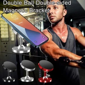 Gym Double Sided Magnetic Phone Mount, Magnetic 360 Mount-NEW- Phone X8Q9 - Photo 1 sur 16