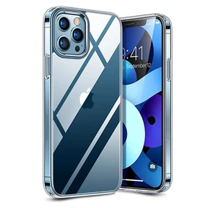 CLEARANCE - iPhone 12 Pro (6.1") Ultra Slim Premium Crystal Clear Case by MEZON - Picture 1 of 3