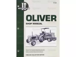 NEW I&T Shop Service Repair Manual Book for Oliver 2050 & 2150 Tractor O-22 - Picture 1 of 2