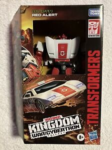 Transformers War For Cybertron Trilogy Kingdom Walgreens Excl Red Alert DMG Box