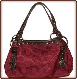 VAN ZEELAND RED PURSE - Picture 1 of 3