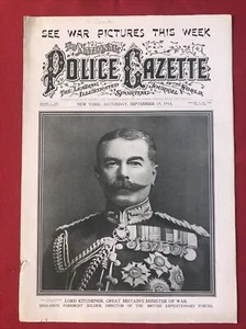 Polizeiblatt 19. September 1914 Al Reich Lord Kitchener - Bild 1 von 7