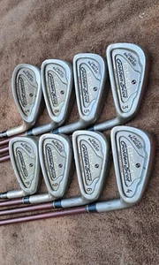 Golf irons set TOMMY ARMOUR 855s Golden Scot graphite 8 clubs right hand see... - Picture 1 of 12