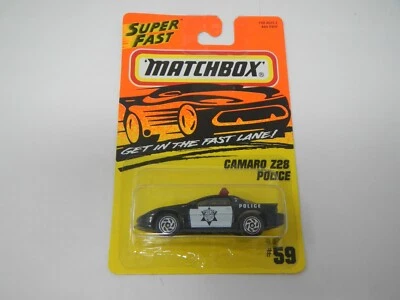 Matchbox SuperFast Camaro Z28 Police #59 - Image 1 of 3